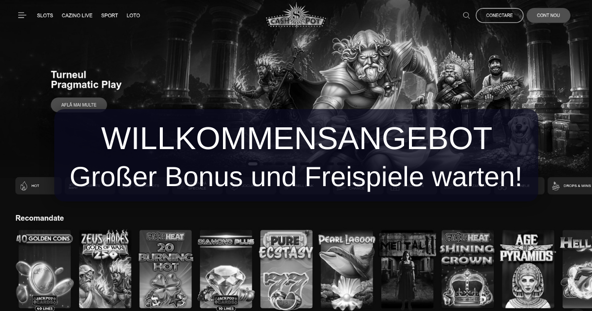 Cashpot Casino: Dein Gewinnziel in Deutschland!